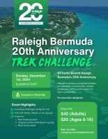 Raleigh Bermuda’s 20th Anniversary Trek Challenge!